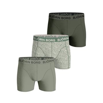 Bjorn Borg Heren cotton strech Boxer 3 p 10002880 MP007 diversen