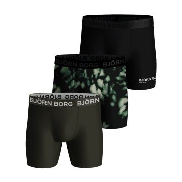 Bjorn Borg Preformance boxer 3 pack heren 10002891 MP004 Multipak 4