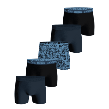 Bjorn Borg Heren cotton strech Boxer 5 p 10003016 MP005 Multipack 5