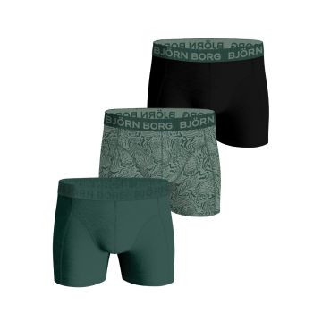 Bjorn Borg Heren cotton strech Boxer 3 p 10003019 MP009 DIVERSEN