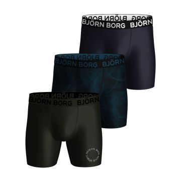 Bjorn Borg Preformance boxer 3 pack heren 10003386 MP002 Multipack 2