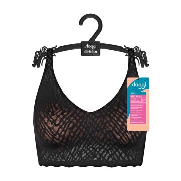 Sloggi ZERO Feel Bliss Bralette 10219598 0004 BLACK