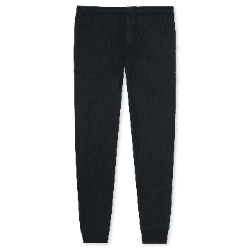 Schiesser Mix & Relax pyjama broek met boord 163839 Zwart