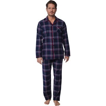 Pastunette Men doorknoop pyjama 23242-618-6 529 dark blue-XXL