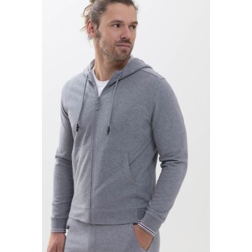 Mey Heren Hoodie met rits 30029 