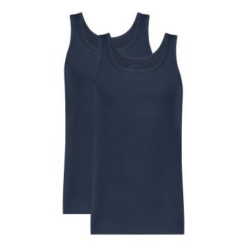 Basic Men Organic Cotton singlet 2 pack 32324