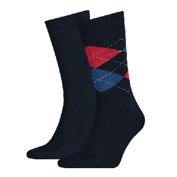 Tommy Hilfiger Men Sock Check Tommy Original 100001495