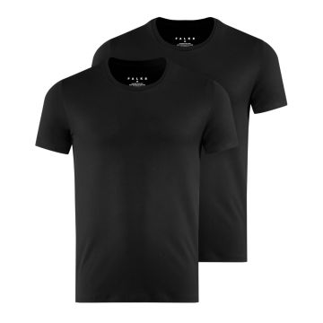 FALKE 2-Pack Heren T-Shirt Daily Comfort 68108