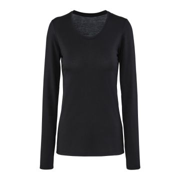 FALKE Dames Lange Mouw Shirt Daily ClimaWool 69055