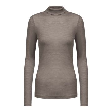 Mey T-shirt long sleeve met kol Serie Wool 66016
