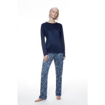 Mey dames pyjama lange broek 1240013