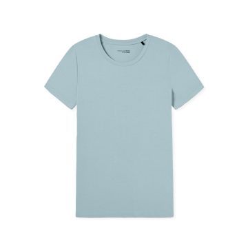 Schiesser Dames T-Shirt mix en relax 175475 420 bluebird