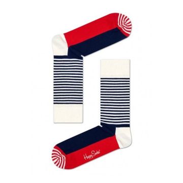 HappySocks Half Stripe Sock