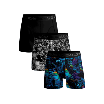 Muchachomalo 3 pack shorts U-barbwireowl-1010-01 01 Print