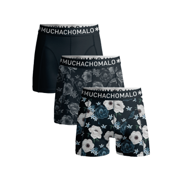 Muchachomalo 3 pack shorts U-Floral 1010-01 01 Print