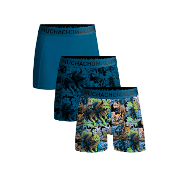 Muchachomalo 3 pack shorts U-wolfy-1010-01 01 Print